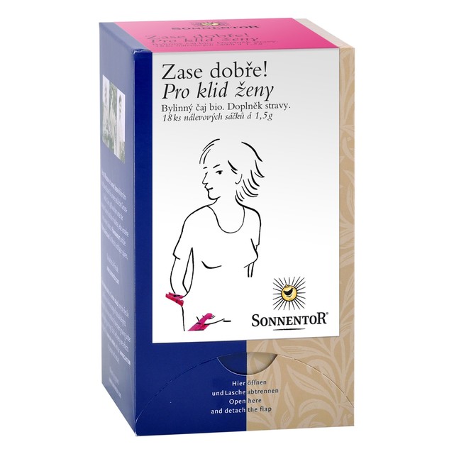 Čaj porcovaný - Pro klid ženy 27 g BIO SONNENTOR