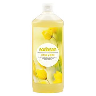 Mýdlo tekuté Citron - Oliva náplň 1000 ml SODASAN