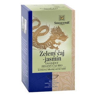 Čaj porcovaný - Zelený čaj Půvabná jasmín 27 g BIO SONNENTOR