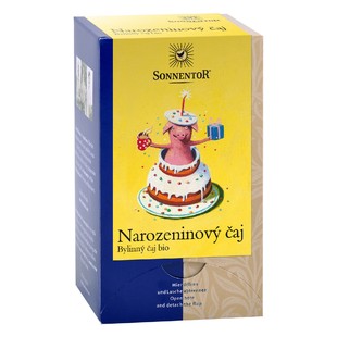 Čaj porcovaný - Narozeninový čaj 27 g BIO SONNENTOR