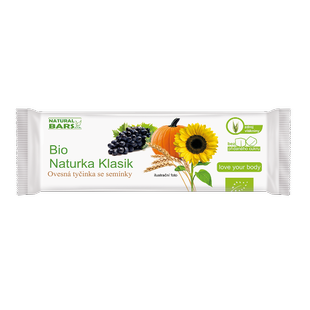 Naturka - Klasik (snack) 30 g BIO NATURAL BARS - dočasně nedostupné