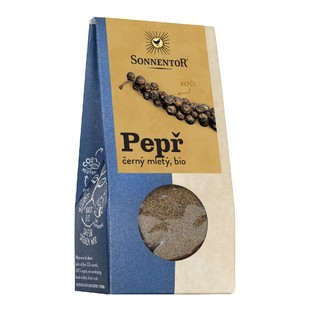 Pepř černý mletý 50 g BIO SONNENTOR