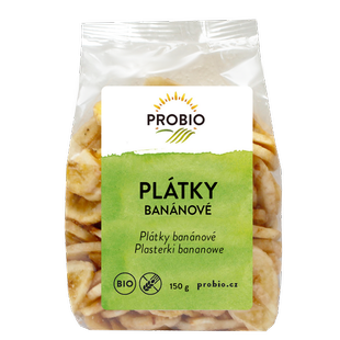 Banánové plátky 150 g BIO PROBIO