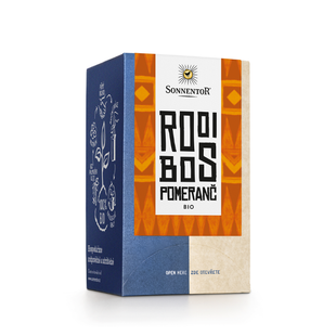 Čaj porcovaný - Rooibos pomeranč 32,4 g BIO SONNENTOR