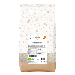 GASTRO - Rýže jasmínová 3 kg BIO PROBIO