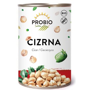 Cizrna sterilovaná 400 g BIO PROBIO
