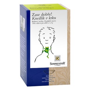 Čaj porcovaný - Knedlík v krku 27 g BIO SONNENTOR