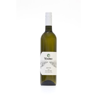 Víno bílé Děvín ročník 2022 - pozdní sběr (polosuché) 750 ml BIO VERITAS