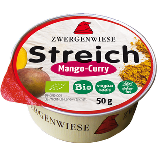 Pomazánka s curry a mangem 50 g BIO ZWERGENWIESE