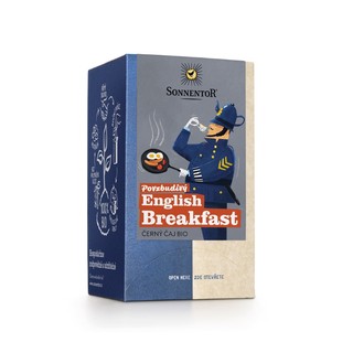 Čaj porcovaný - Povzbudivý English Breakfast, černý čaj 32,4 g BIO SONNENTOR