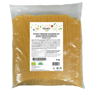 GASTRO - Špagety pšeničné celozrnné 5 kg BIO PROBIO