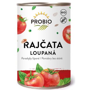 Rajčata loupaná sterilovaná 400 g BIO PROBIO