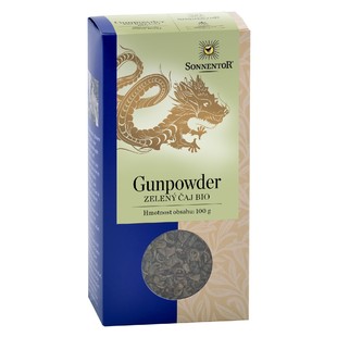 Čaj sypaný - Zelený čaj Charismatický Gunpowder 100 g BIO SONNENTOR