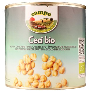 GASTRO - Cizrna sterilovaná 2,5 kg BIO