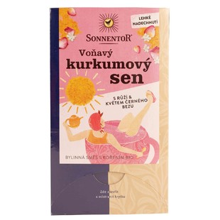 Čaj porcovaný - Voňavý kurkumový sen 36 g BIO SONNENTOR