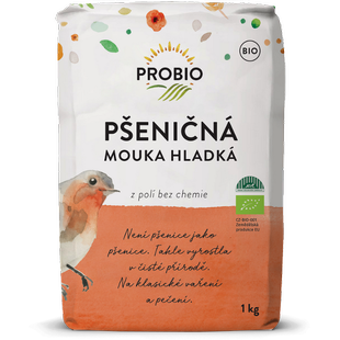 Mouka pšeničná hladká 1 kg BIO PROBIO 
