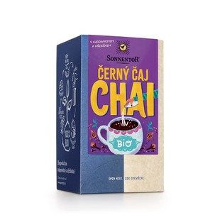 Čaj porcovaný - Chai černý čaj 32,4 g BIO SONNENTOR