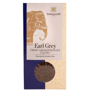 Čaj sypaný - Černý čaj Vybraný Earl Grey 90 g BIO SONNENTOR