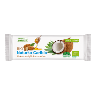 Naturka - Caribic (snack) 30 g BIO NATURAL BARS