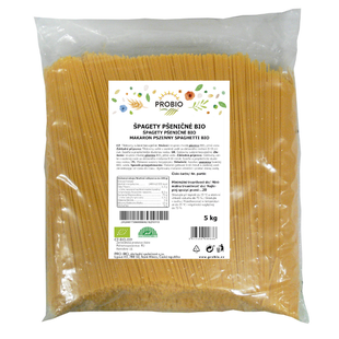 GASTRO - Špagety pšeničné bílé 5 kg BIO PROBIO