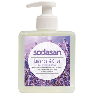 Mýdlo tekuté Levandule - Oliva 300 ml SODASAN 