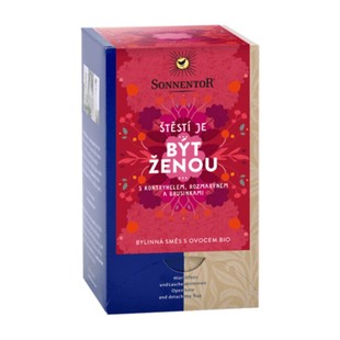 Čaj porcovaný - Štěstí je být ženou 30,6 g BIO SONNENTOR