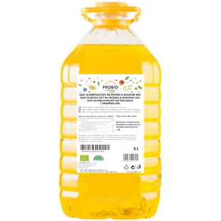 GASTRO - Olej slunečnicový na pečení a smažení 5 l BIO PROBIO