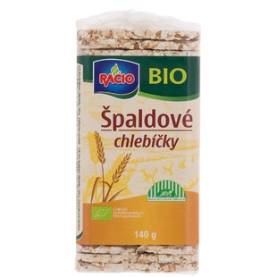 Chlebíčky špaldové 140 g BIO RACIO