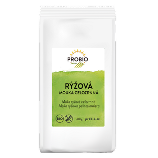 Mouka rýžová celozrnná 450 g BIO PROBIO