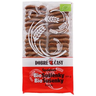 Sušenky karob 200 g BIO DOBRÉ ČASY
