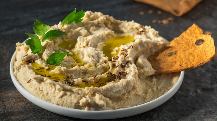Hummus z fazolek mungo