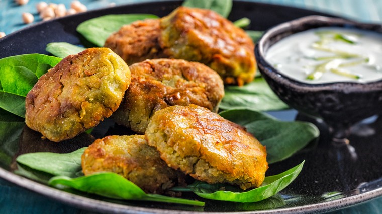 Rychlý falafel z cizrnové mouky