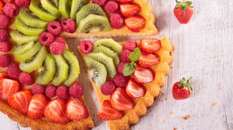 Bezlepková ovocná buchta