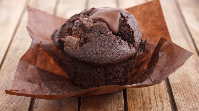 Čirokové čokoládové muffiny