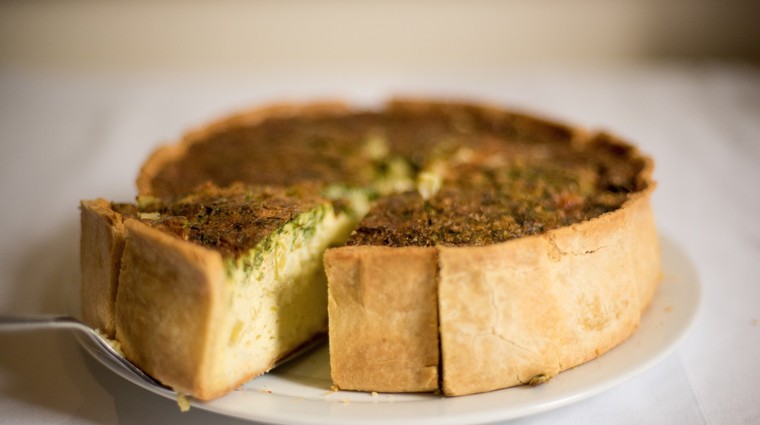 Jahelný quiche