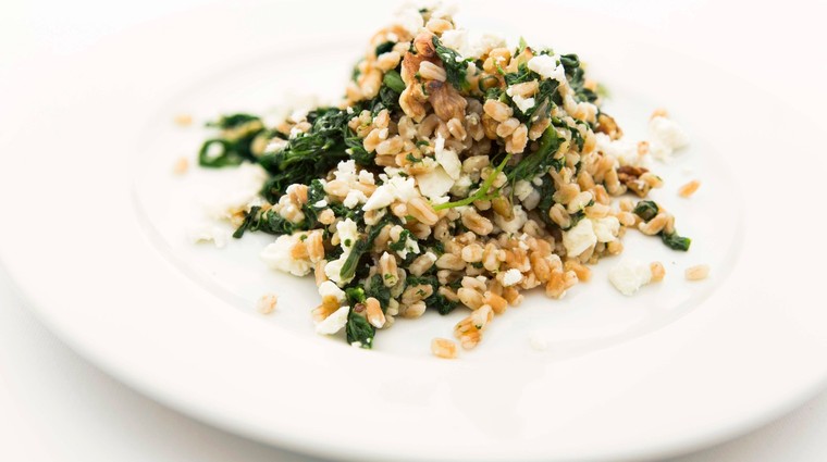 Špaldoto se špenátem a sýrem