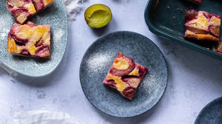 Clafoutis se švestkami