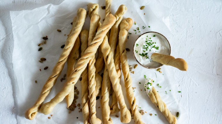 Rozmarýnové tyčky se semínky