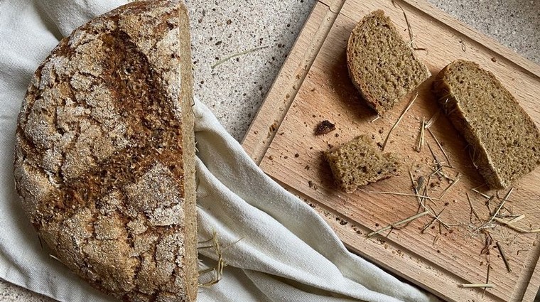 Žitný chléb s voňavým kořením