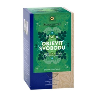 Čaj porcovaný - Štěstí je objevit svobodu 27 g BIO SONNENTOR