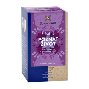 Čaj porcovaný - Štěstí je poznat život 27 g BIO SONNENTOR