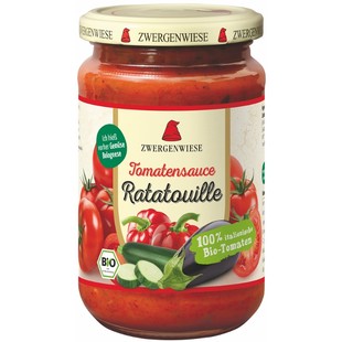 Omáčka zeleninová Ratatouille 340 g BIO ZWERGENWIESE