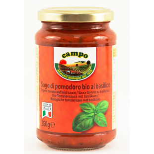 Omáčka rajčatová s bazalkou 350 g BIO