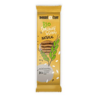 Sušenky natural 100 g BIO DOBRÉ ČASY 