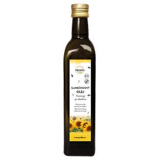 Olej slunečnicový lisovaný za studena 500 ml BIO PROBIO