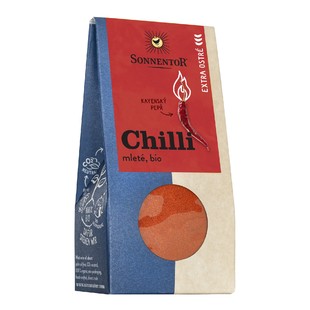 Chilli mleté extra ostré - Kayenský pepř 40 g BIO SONNENTOR