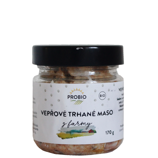 MASNÝ VÝROBEK Maso trhané vepřové 170 g BIO PROBIO