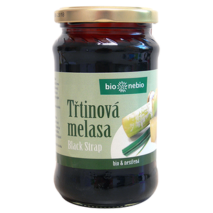 Melasa třtinová nesířená 450 g BIO