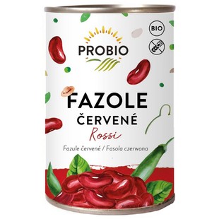 Fazole červené Rossi sterilované 400 g BIO PROBIO