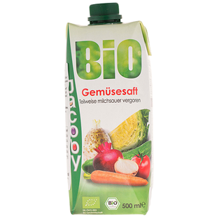 Šťáva zeleninový koktejl 500 ml BIO JACOBY - DO VYPRODÁNÍ ZÁSOB